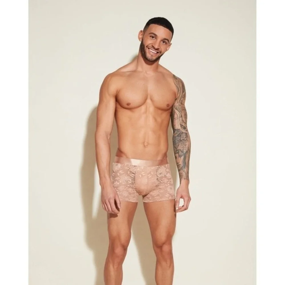 Cosabella Never Say Never Lace Classic Trunk Boxer Luxury Underwear Cinque XL